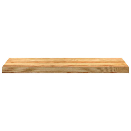 Vidaxx Fensterbänke 2 Stk. 80x30x2 cm Eiche massiv hellbraun