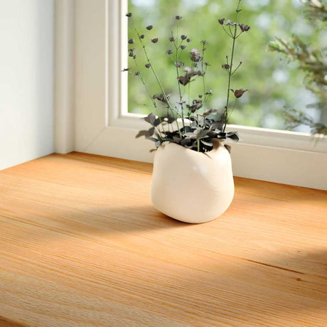 Vidaxx Fensterbänke 2 Stk. 100x40x2 cm Eiche massiv hellbraun