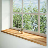 Vidaxx Fensterbänke 2 Stk. 160x40x2 cm Eiche massiv hellbraun