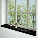 Vidaxx Fensterbänke 2 Stk. 160x20x2 cm Eiche massiv dunkelbraun