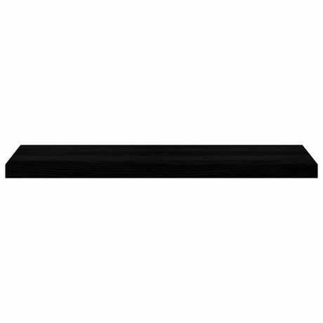 Vidaxx Fensterbänke 2 Stk. 90x25x2 cm Eiche massiv dunkelbraun