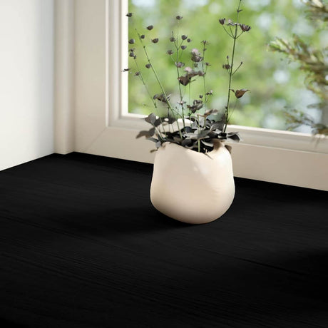 Vidaxx Fensterbänke 2 Stk. 120x25x2 cm Eiche massiv dunkelbraun