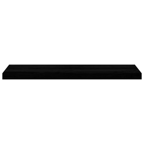 Vidaxx Fensterbänke 2 Stk. 90x30x2 cm Eiche massiv dunkelbraun