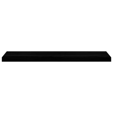 Vidaxx Fensterbänke 2 Stk. 100x30x2 cm Eiche massiv dunkelbraun