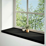 Vidaxx Fensterbänke 2 Stk. 100x40x2 cm Eiche massiv dunkelbraun
