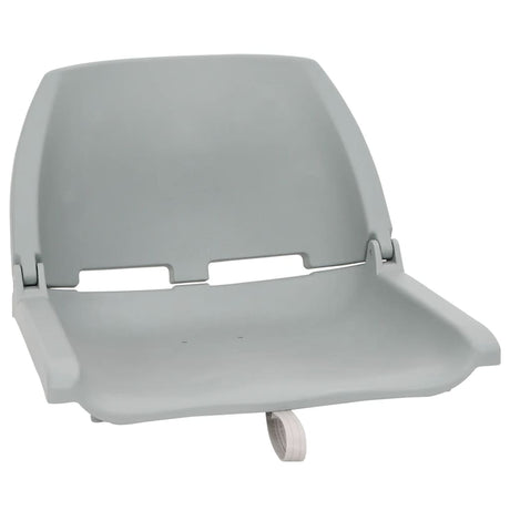 VidaXL 4-teiliges Bootsstuhl-Set klappbar 48x51x41 cm grau