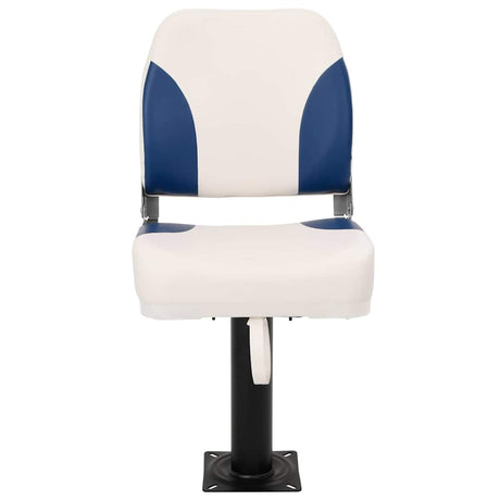 Vidaxx Bootsstuhl 2er Set klappbar 41x36x48 cm blau und weiß