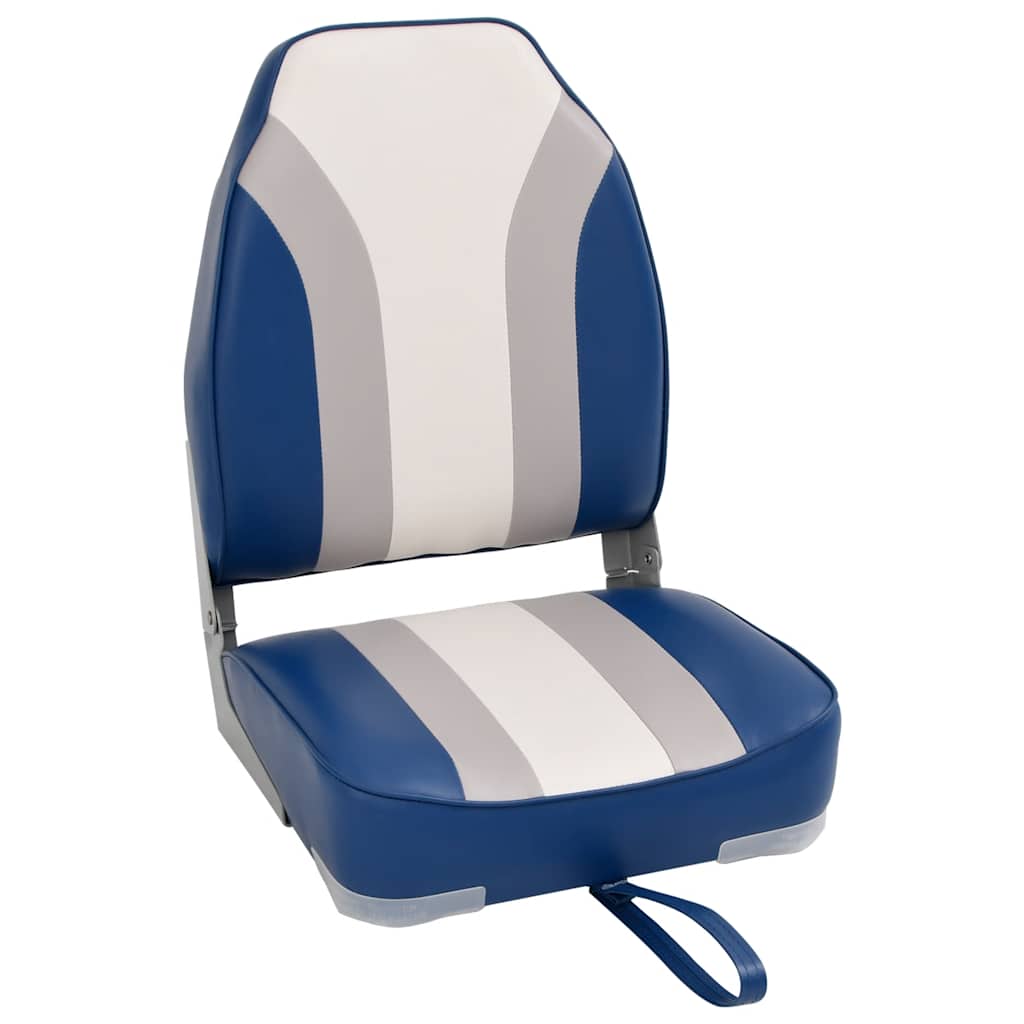 Vidaxl bootstoelen inklapbaar 2 st met hoge rugleuning