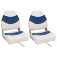 Vidaxx Bootsstühle 2 Stück klappbar mit hoher Rückenlehne 44x38x55 cm