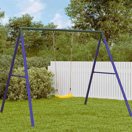 VidaXL Schaukelsitz für Kinder, 1-Personen-verstellbares Seil, gelb
