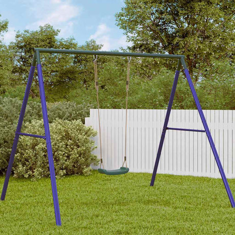 VidaXL Schaukelsitz für Kinder, 1-Personen-verstellbares Seil, grün