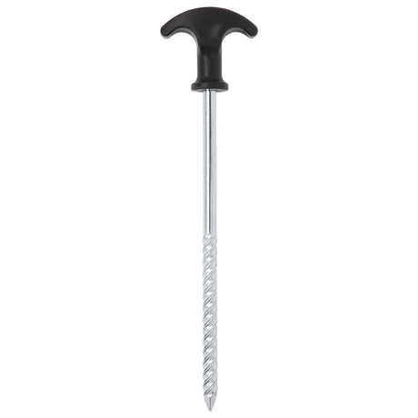 Vidaxl Zeltheringe 24 Stück ø7 mm 20 cm verzinkter Stahl