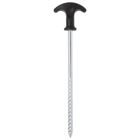 Vidaxl Zeltheringe 12 Stück ø7 mm 20 cm verzinkter Stahl