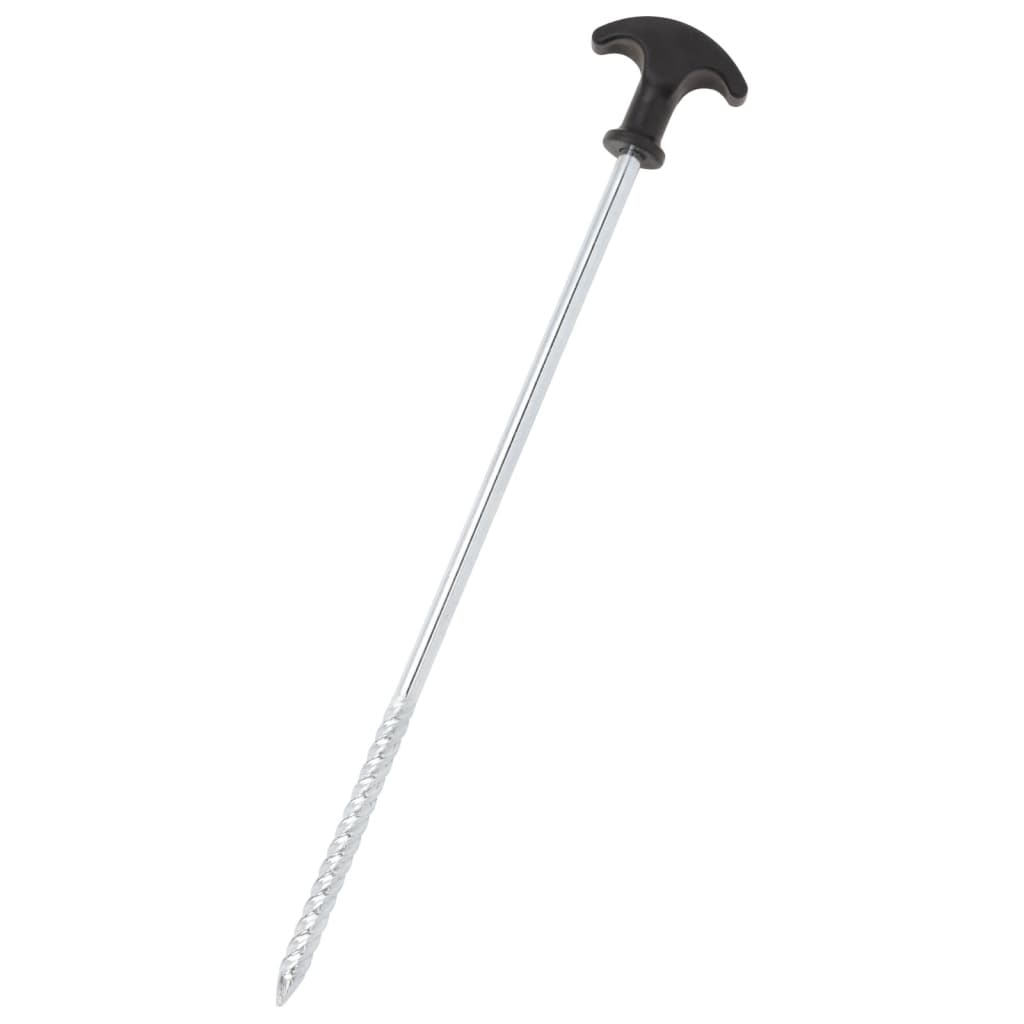 Vidaxl Zeltheringe 12 Stück ø7 mm 30 cm verzinkter Stahl