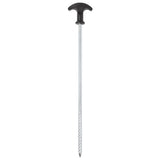 Vidaxl Zeltheringe 12 Stück ø7 mm 30 cm verzinkter Stahl