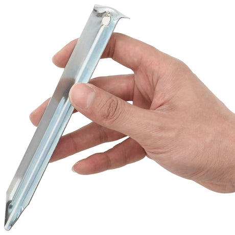 Vidaxl Zeltheringe 24 Stück ø20 mm 17 cm verzinkter Stahl