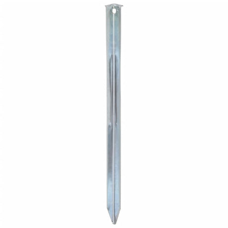 Vidaxl tentharingen 24 st ø20 mm 30 cm gegalvaniseerd staal