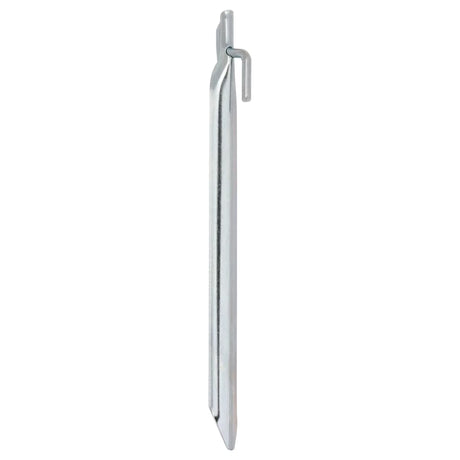 Vidaxl Zeltheringe 24 Stück V-förmig ø20 mm 25 cm verzinkter Stahl