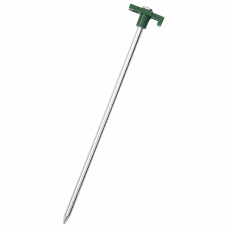 Vidaxl Zeltheringe 24 Stück 7 mm 25 cm verzinkter Stahl Polypropylen