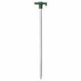 Vidaxl Zeltheringe 12 Stück 7 mm 25 cm verzinkter Stahl Polypropylen