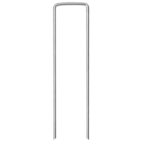 Vidaxx Erdnägel 25 Stück U-förmig 15x3,5 cm verzinkter Stahl