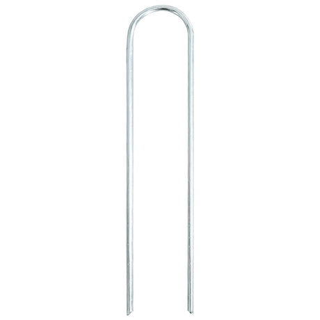Vidaxx Erdnägel 50 Stück U-förmig 20x3,5 cm verzinkter Stahl