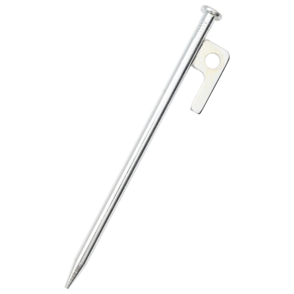 Vidaxl Zeltheringe 24 Stück 9 mm 20 cm verzinkter Stahl