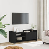 Vidaxl tv-meubel 100x35x40 cm bewerkt hout zwart