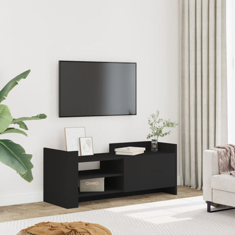 Vidaxl tv-meubel 100x35x40 cm bewerkt hout zwart