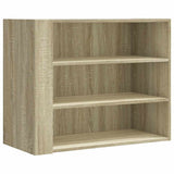 Vidaxl wandkast 75x35x60 cm bewerkt hout sonoma eikenkleurig