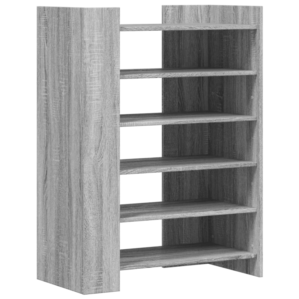 Vidaxx Schuhschrank 74,5x37,5x100 cm Holzwerkstoff Sonoma-Eiche grau