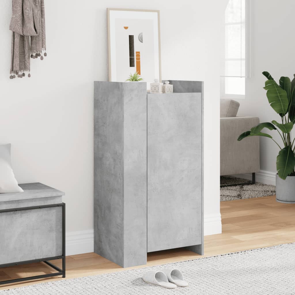Vidaxx Schuhschrank 52x37,5x100 cm Holzwerkstoff betongrau