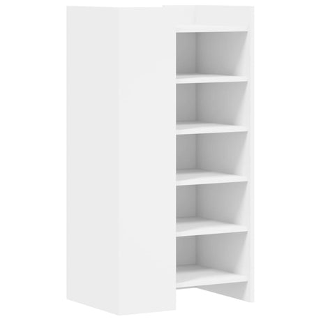 Vidaxx Schuhschrank 52x37,5x100 cm Holzwerkstoff weiß