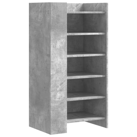 Vidaxx Schuhschrank 52x37,5x100 cm Holzwerkstoff betongrau