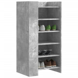 Vidaxx Schuhschrank 52x37,5x100 cm Holzwerkstoff betongrau