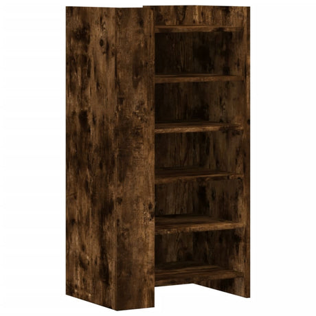 Vidaxx Schuhschrank 52x37,5x100 cm verarbeitetes Holz, geräucherte Eiche