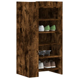 Vidaxx Schuhschrank 52x37,5x100 cm verarbeitetes Holz, geräucherte Eiche