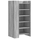 Vidaxx Schuhschrank 52x37,5x100 cm, Holzwerkstoff, Sonoma-Eiche, grau