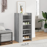 Vidaxx Schuhschrank 52x37,5x100 cm, Holzwerkstoff, Sonoma-Eiche, grau