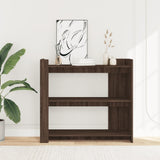 Vidaxl wandtafel 100x35x90 cm bewerkt hout bruin eikenkleurig