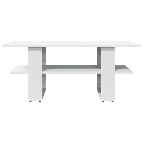 Vidaxl salontafel 102x55x42 cm bewerkt hout zwart