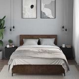 Vidaxl nachtkastjes 2 st 40x30x40 cm spaanplaat zwart