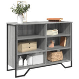 Vidaxl dressoir 101x35,5x74,5cm bewerkt hout grijs sonoma eikenkleurig