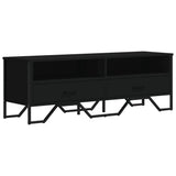 Vidaxl tv-meubel 122x34x41 cm bewerkt hout zwart