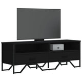 Vidaxl tv-meubel 122x34x41 cm bewerkt hout zwart