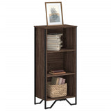 Vidaxl boekenkast 50x31x106 cm bewerkt hout bruin eikenkleurig