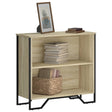 Vidaxl boekenkast 80x31x74,5 cm bewerkt hout sonoma eikenkleurig
