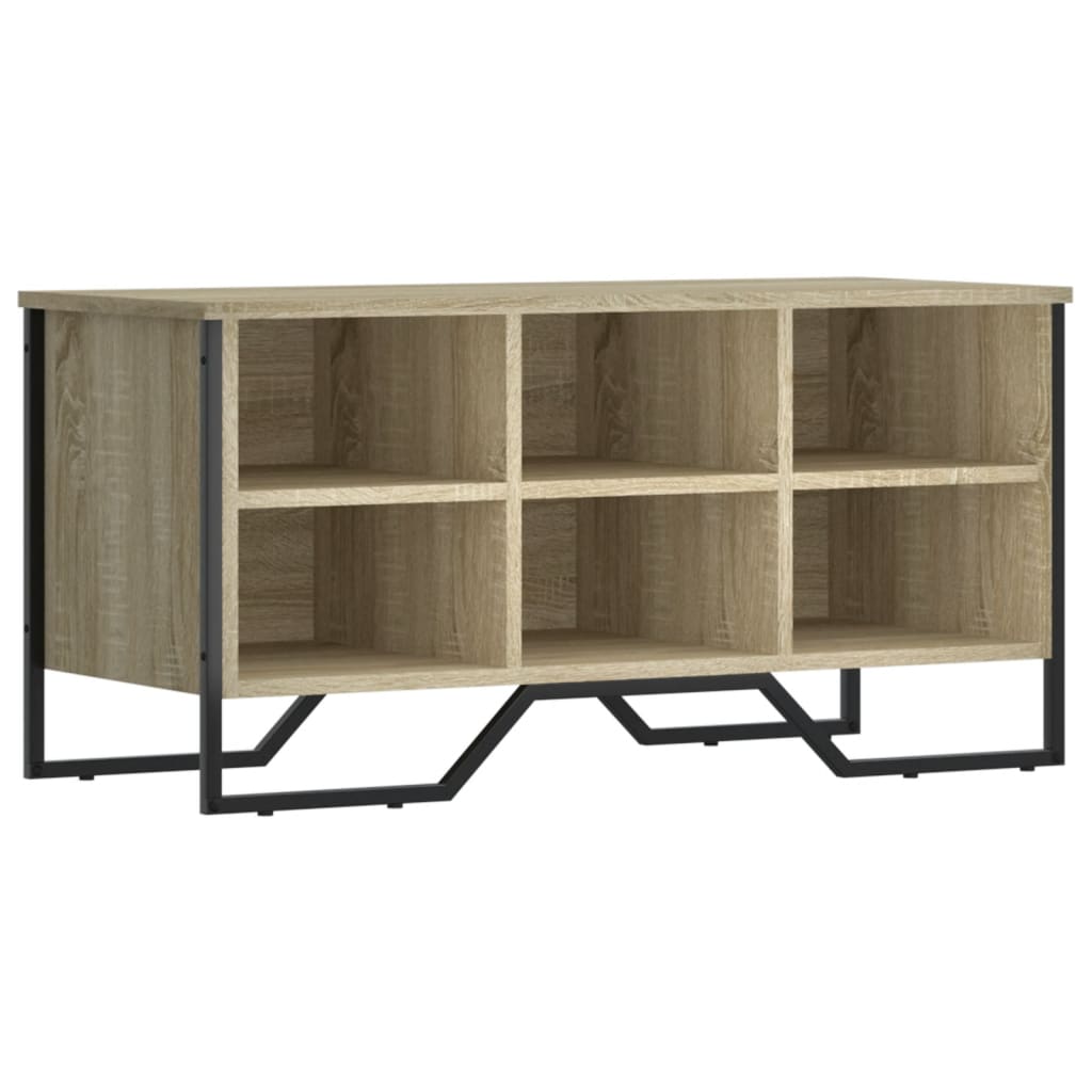Vidaxx Schuhschrank 90x38x45,5 cm Holzwerkstoff Sonoma-Eiche-farbig