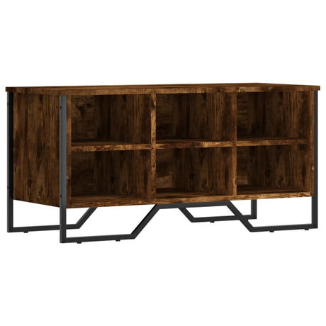 Vidaxx Schuhschrank 90x38x45,5 cm verarbeitetes Holz, geräucherte Eiche