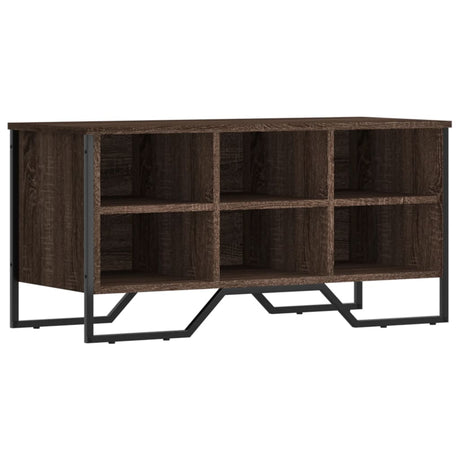 Vidaxx Schuhschrank 90x38x45,5 cm, fertiges Holz, braune Eiche